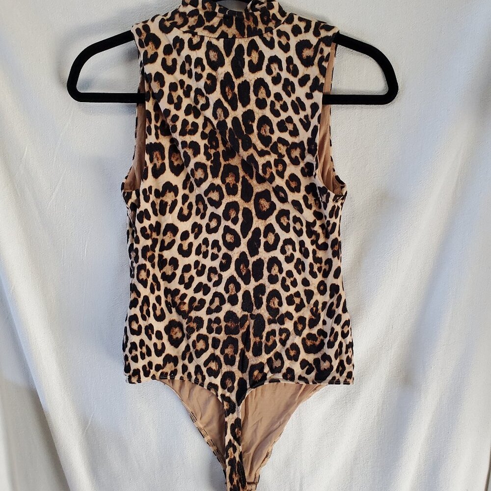 Good American "Good Touch Turtleneck" Bodysuit for Women Size 3